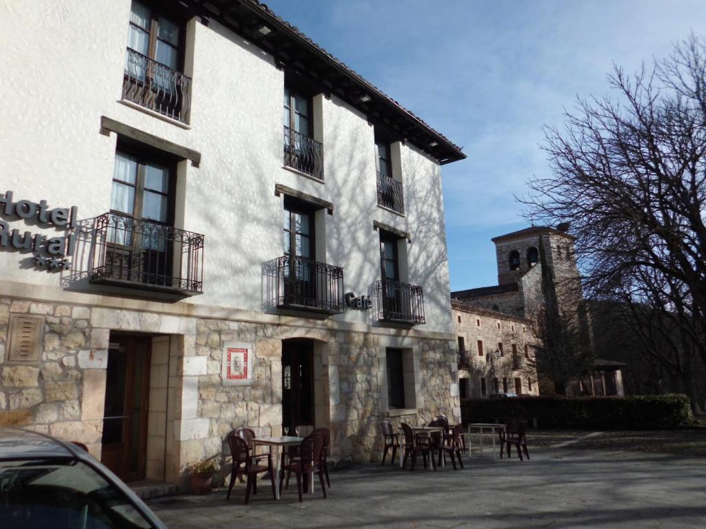 Hotel Rey Chindasvinto Covarrubias Bagian luar foto